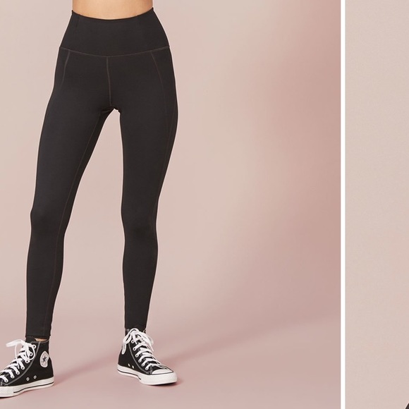 Girlfriend Collective Black Leggings - Picture 2 of 11